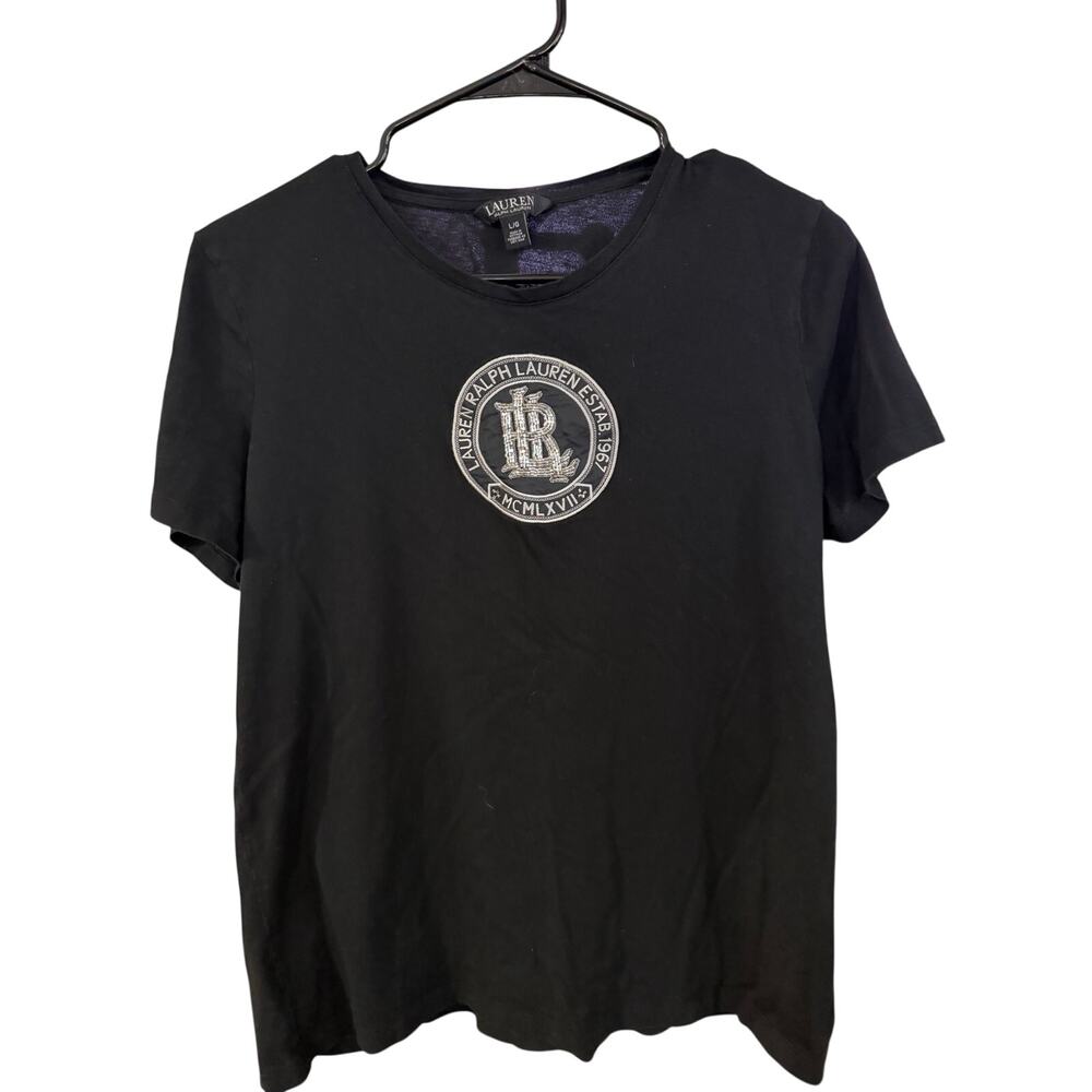 Lauren Ralph Lauren emblem crest tshirt